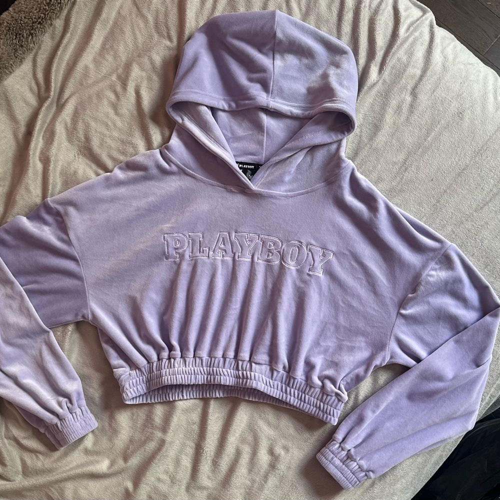 Playboy Women's Lavender Hoodie